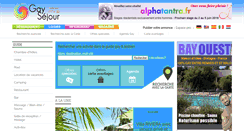 Desktop Screenshot of gay-sejour.com